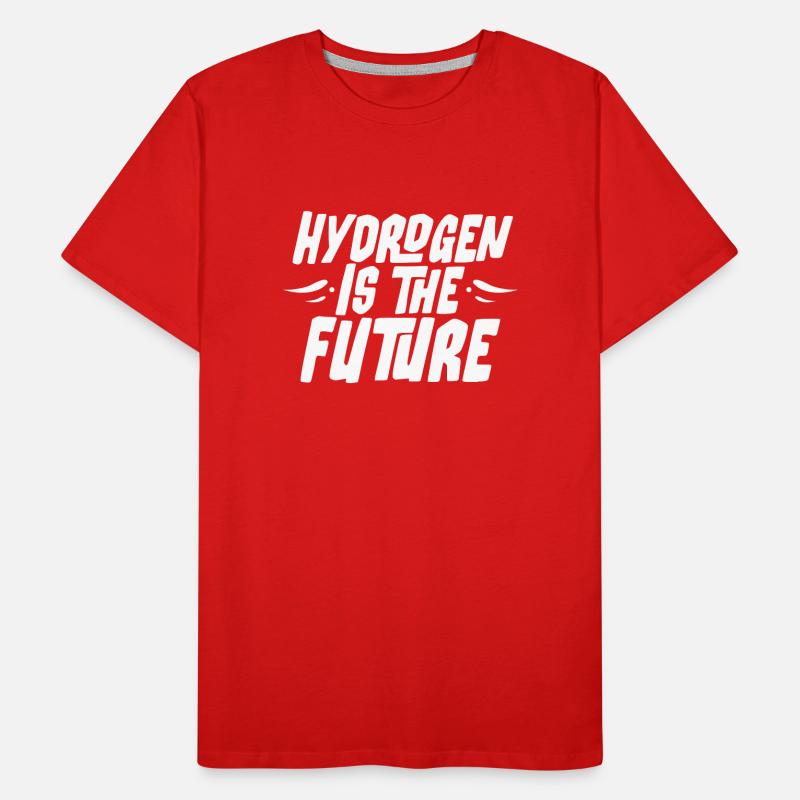 Hydrogen is the future Hydrogen Element Men's Premium Organic T-Shirt