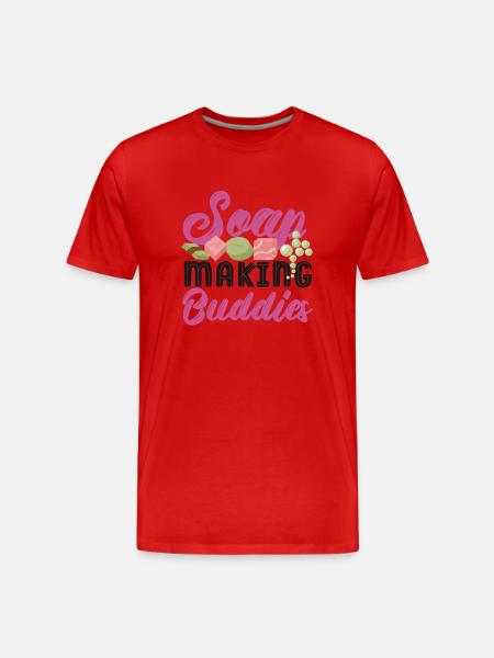 Soap Making Crafting Soap Making - Men's Premium Organic T-Shirt - red