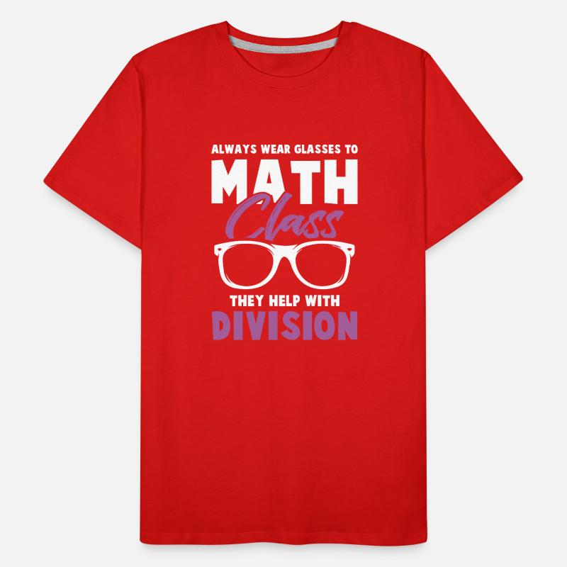 mathematics class Men's Premium Organic T-Shirt
