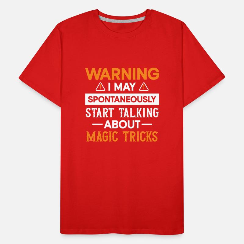 Magicien Party Magic Tricks Performer Magicien T-shirt bio Premium Homme