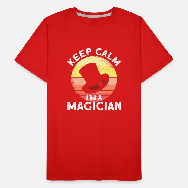 Magicien Party Magic Tricks Performer Magicien T-shirt bio Premium Homme