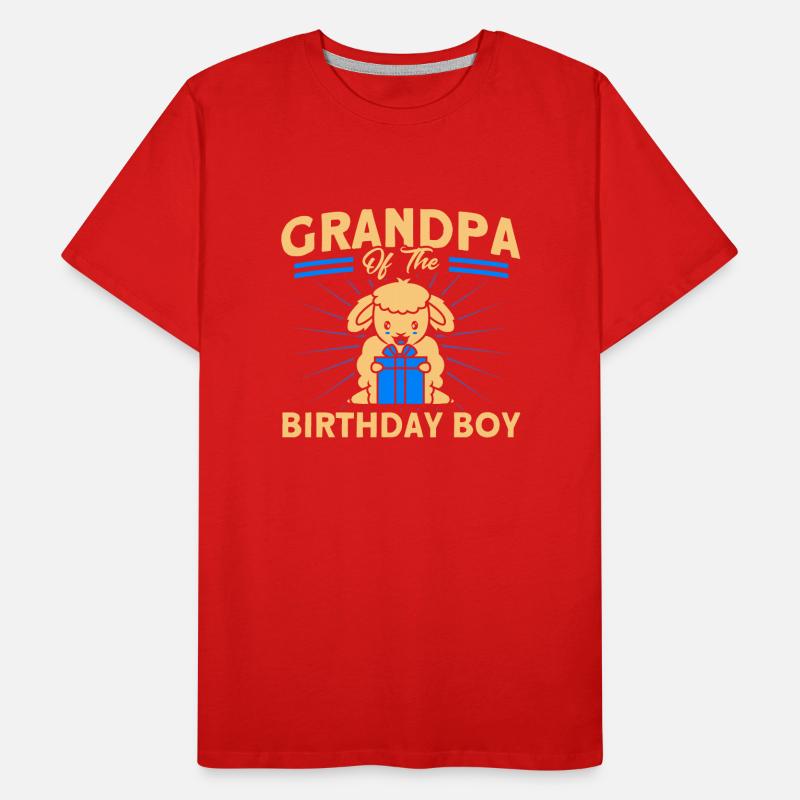 Élevage de moutons Élevage Élevage Mouton Cadeau T-shirt bio Premium Homme