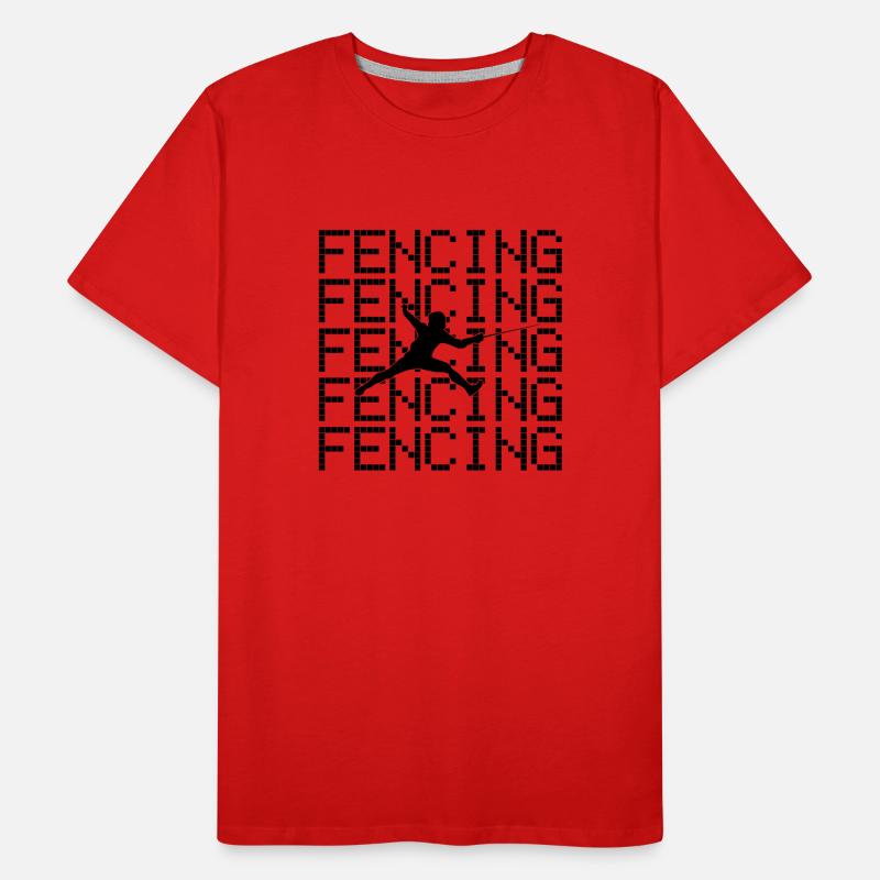 Fechten Männer Premium Bio T-Shirt