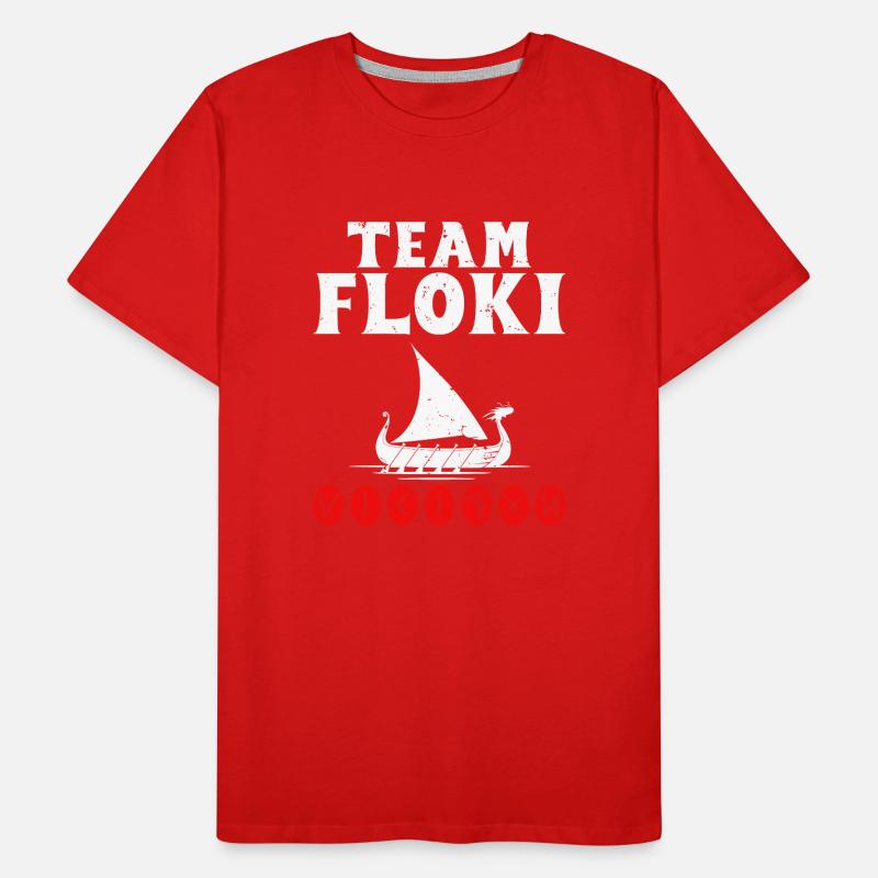 L’équipe Floki des constructeurs navals T-shirt bio Premium Homme