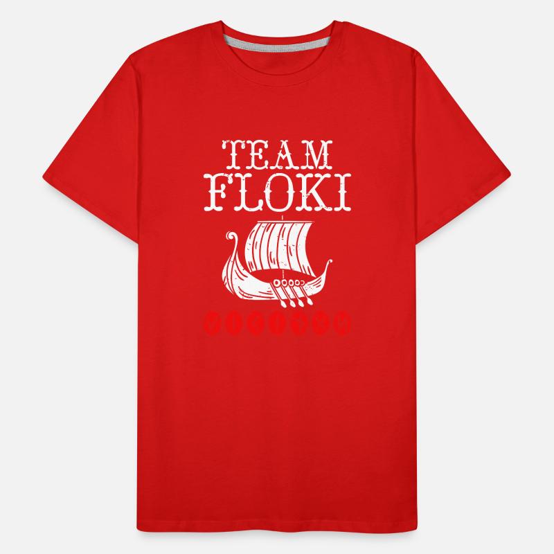 L’équipe Floki des constructeurs navals T-shirt bio Premium Homme