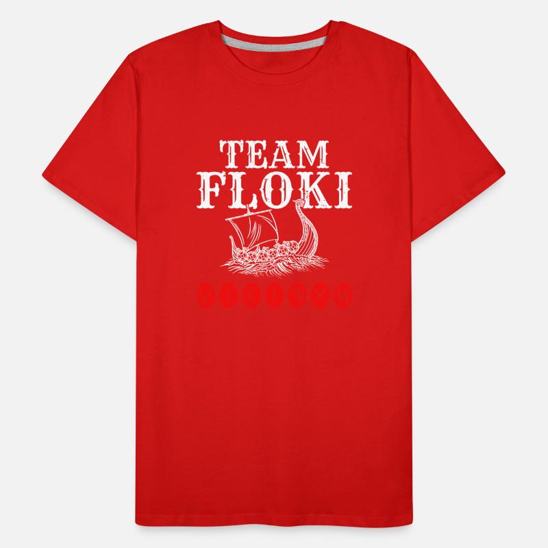 L’équipe Floki des constructeurs navals T-shirt bio Premium Homme