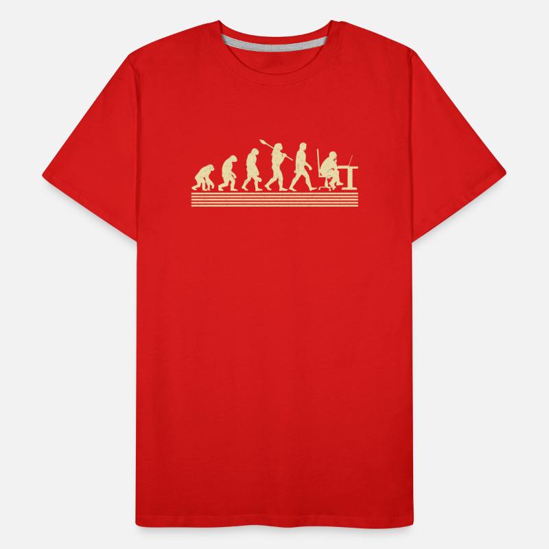Development of web developers Men's Premium Organic T-Shirt
