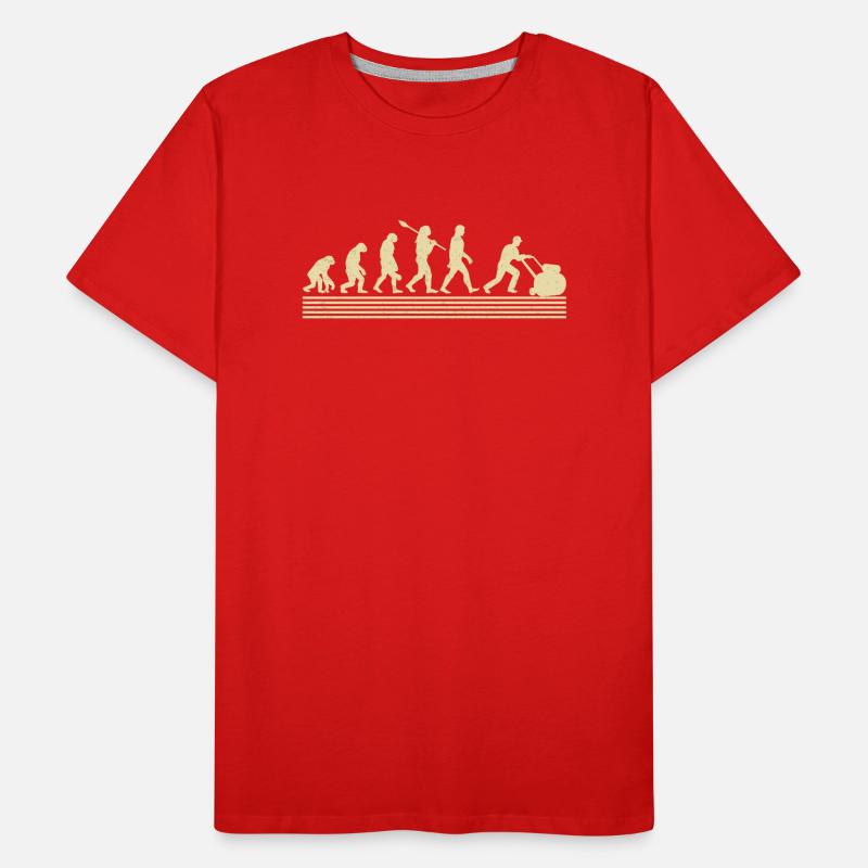 Landschaftsgestalter-evolution Männer Premium Bio T-Shirt