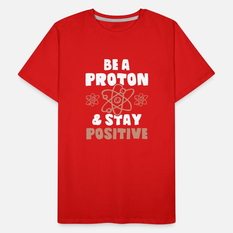 atom Science Men's Premium Organic T-Shirt