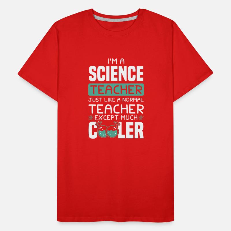 Professeur de sciences T-shirt bio Premium Homme