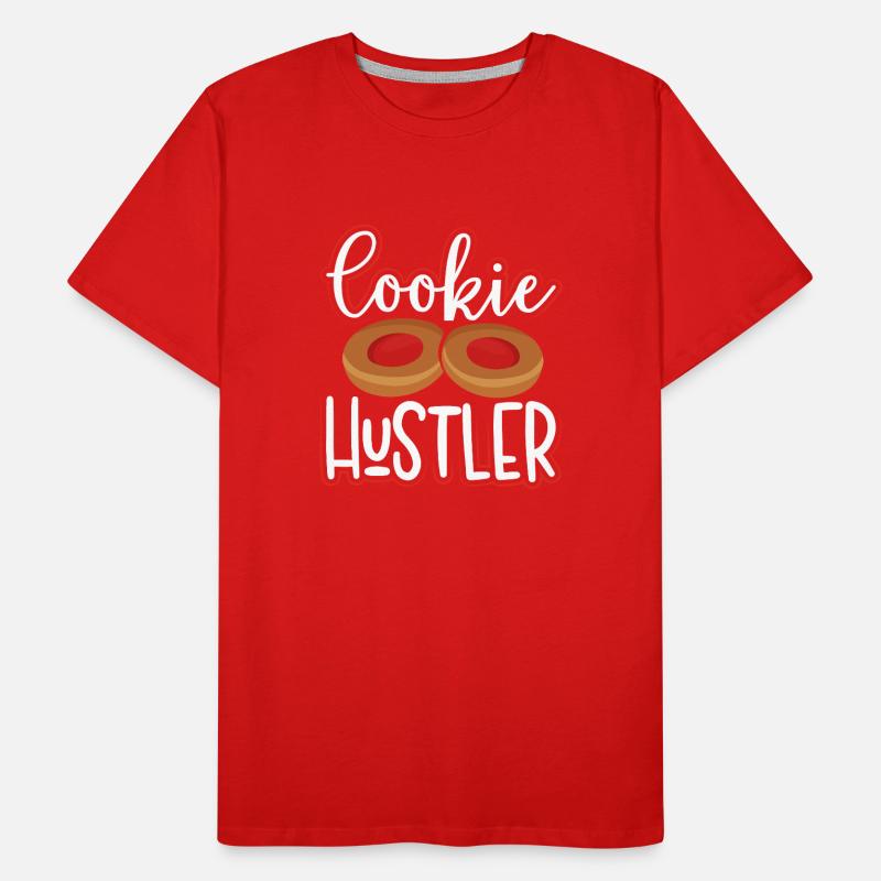 Hustler de biscuits cool T-shirt bio Premium Homme