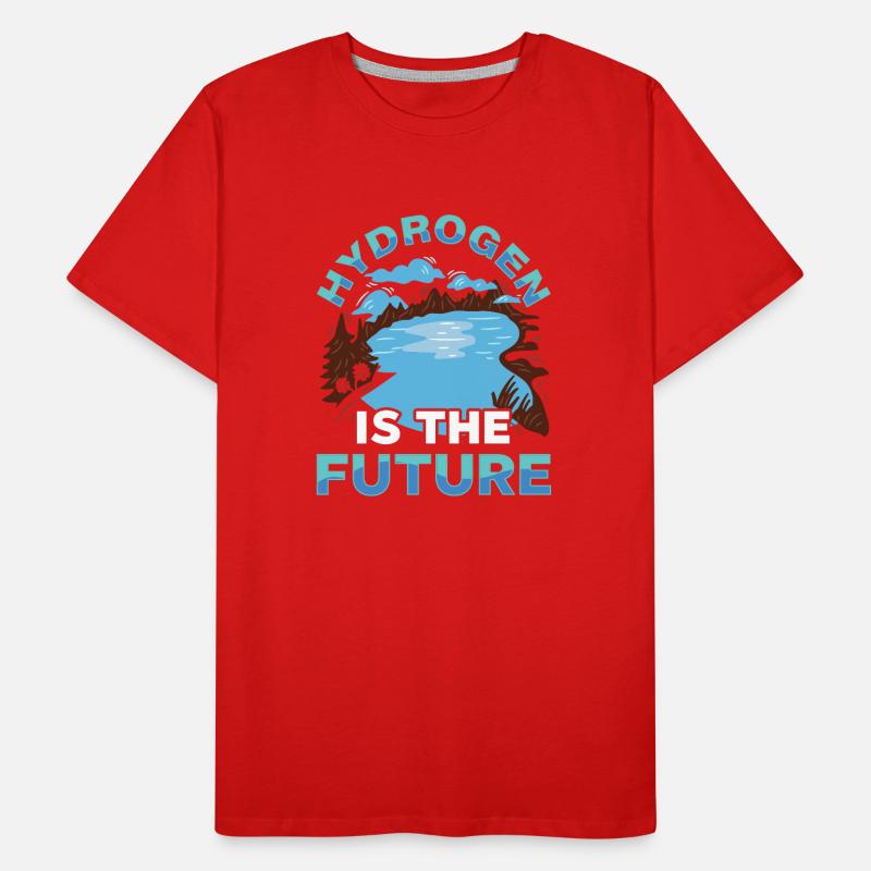 Hydrogen is the future Hydrogen Element Men's Premium Organic T-Shirt