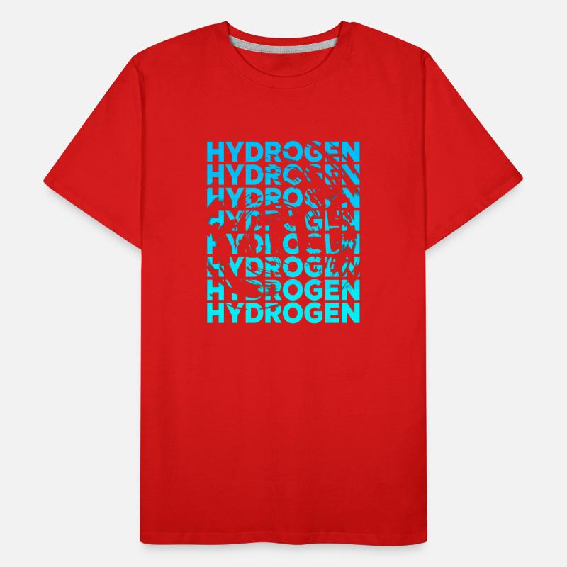 Hydrogen Hydrogen Energy Element Men's Premium Organic T-Shirt