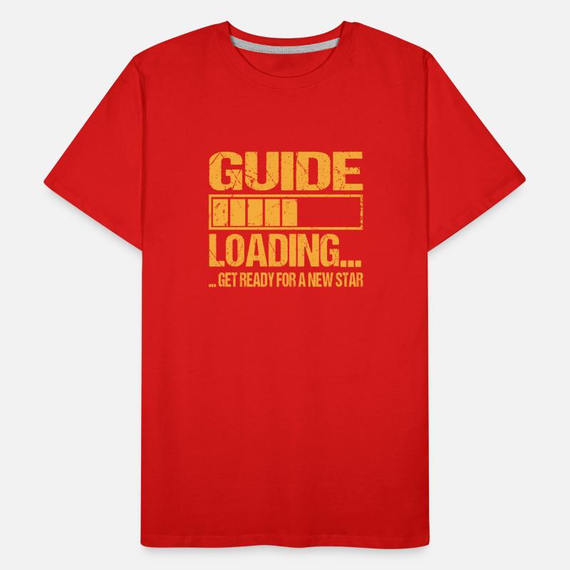Guide loading Guide Training Men's Premium Organic T-Shirt