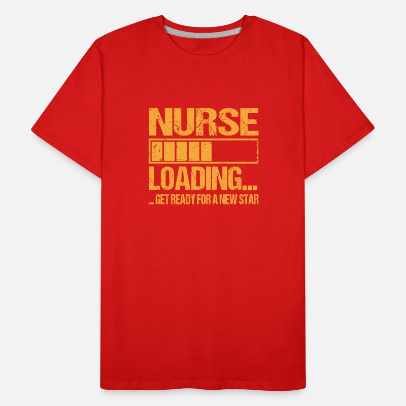 Krankenschwester loading Krankenschwester Männer Premium Bio T-Shirt