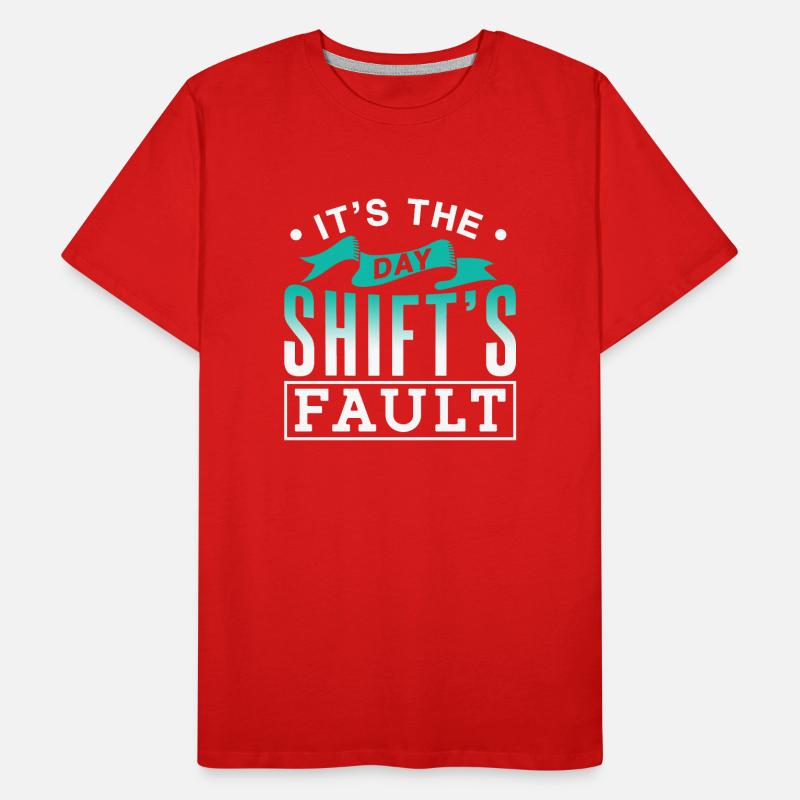 C’est la faute de l’équipe de jour de nuit T-shirt bio Premium Homme