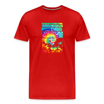 Afrika Safari Savanne - Männer Premium Bio T-Shirt - Rot - Vorne - Damien (186cm)