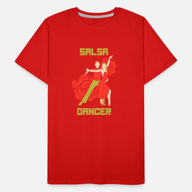 Salsa Dancer Hobby Dancing Dance Men's Premium Organic T-Shirt