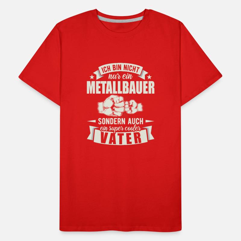 Metallbauer Männer Premium Bio T-Shirt