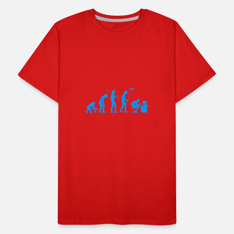 Software Engineers Programmer Coding Desk Männer Premium Bio T-Shirt