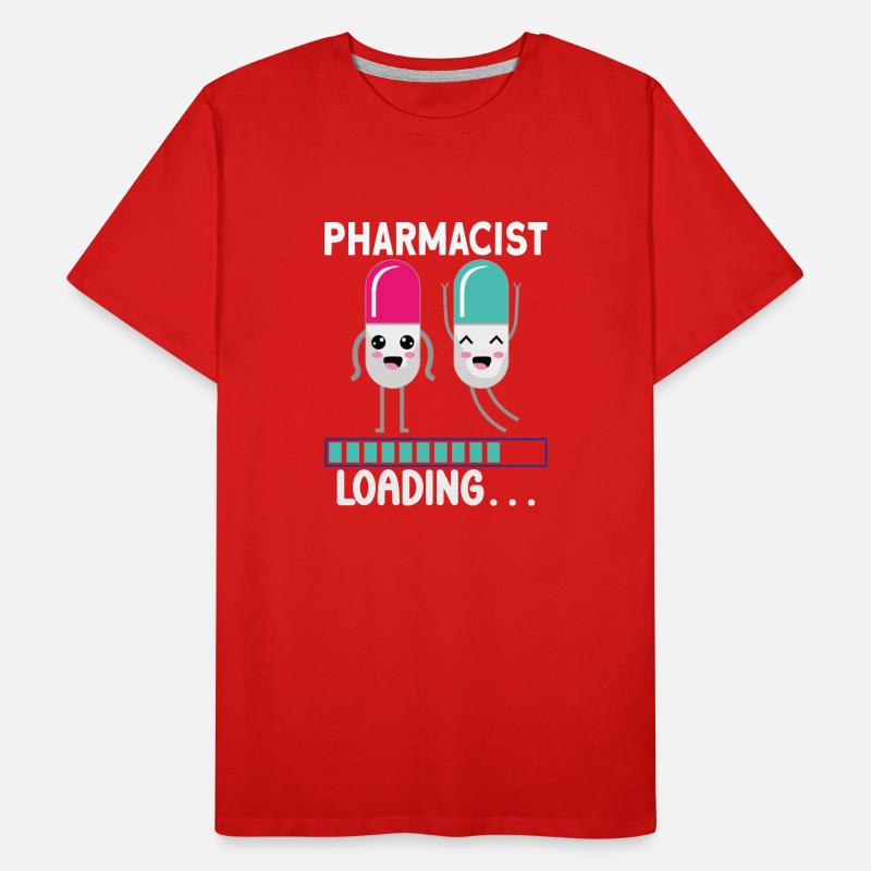 Funny pharmacist-pharmacy-technician-pharmacy Men's Premium Organic T-Shirt