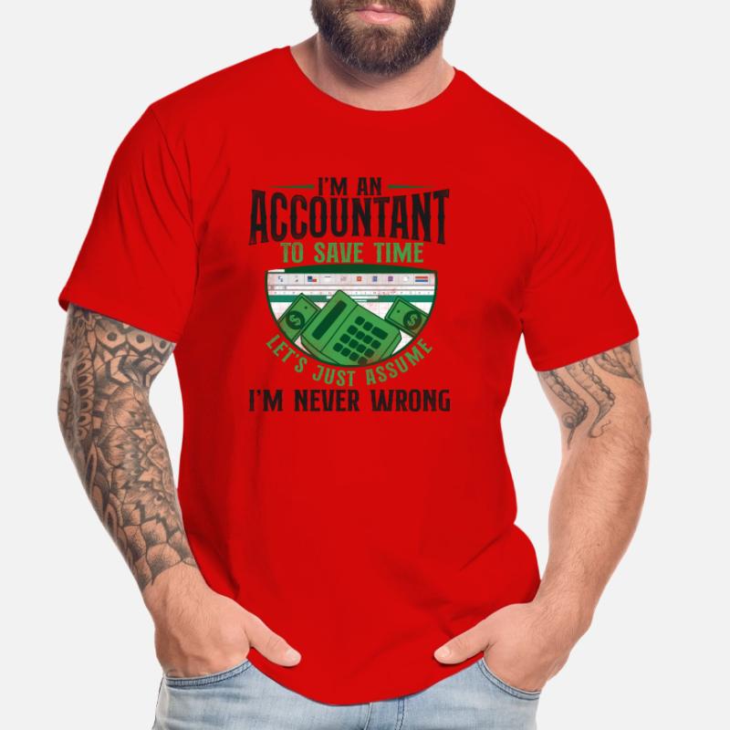 Comptable Comptable Comptable Comptabilité T-shirt bio Premium Homme