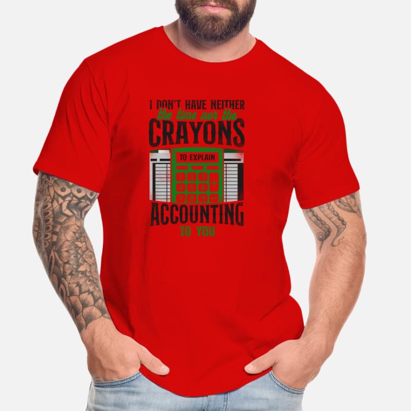 Comptable Comptable Comptable Comptabilité T-shirt bio Premium Homme