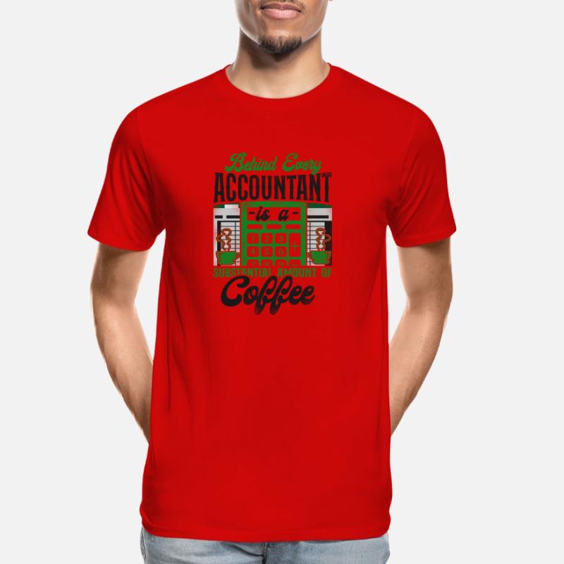 Comptable Comptable Comptable Comptabilité T-shirt bio Premium Homme
