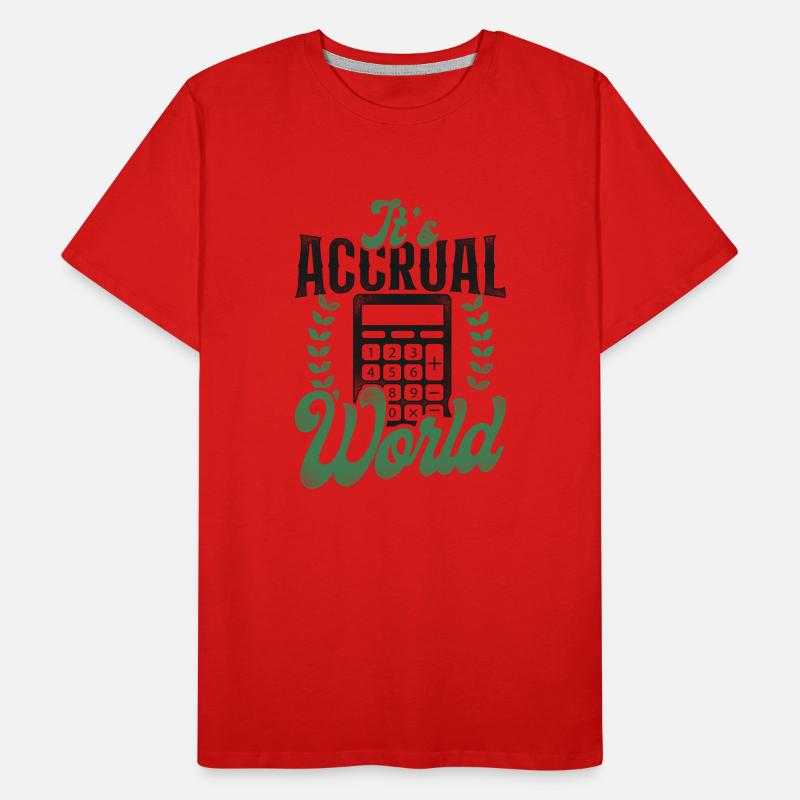 Comptable Comptable Comptable Comptabilité T-shirt bio Premium Homme