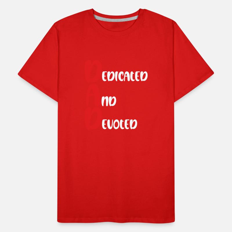 Engagé et dévoué T-shirt bio Premium Homme