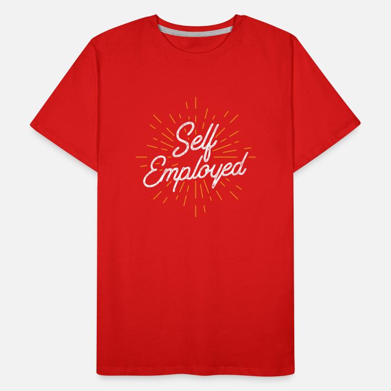 Self-employed freelancer freelancer Men's Premium Organic T-Shirt
