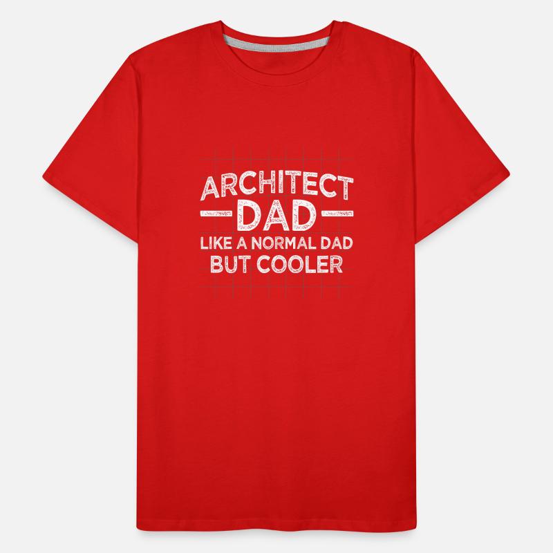 Architecte Cadeau Profession Architecture Emploi Architecte T-shirt bio Premium Homme