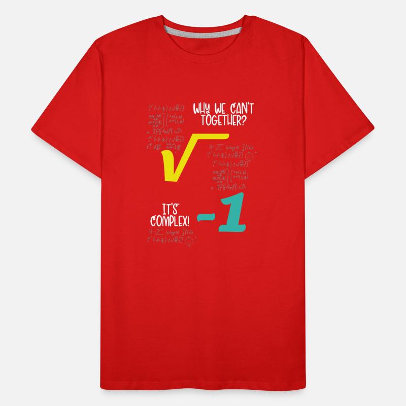 Formule mathématique complexe T-shirt bio Premium Homme