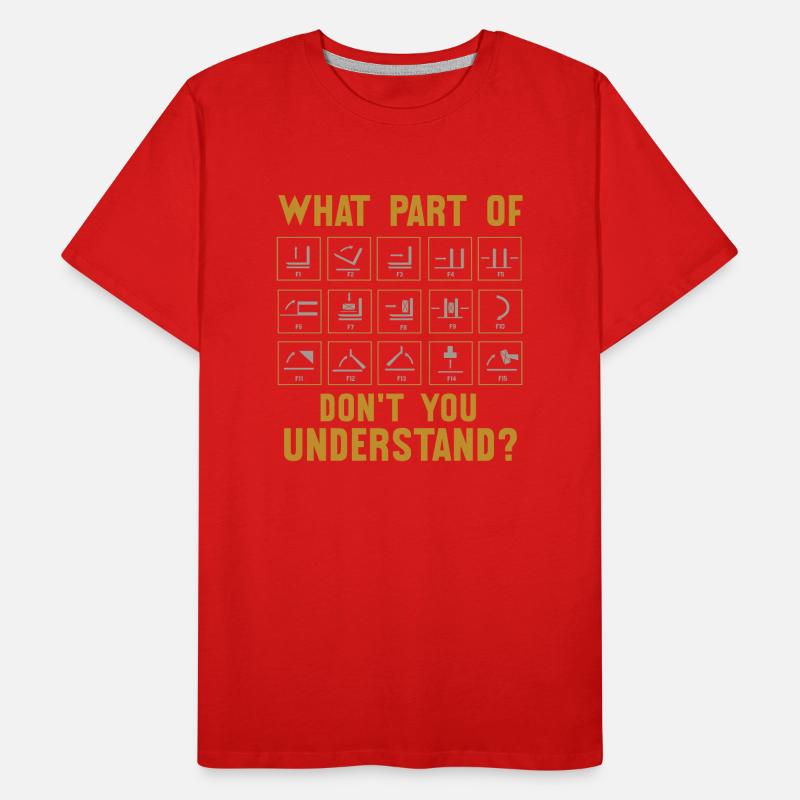 Forklift operators, warehouse workers, forkstackers Men's Premium Organic T-Shirt