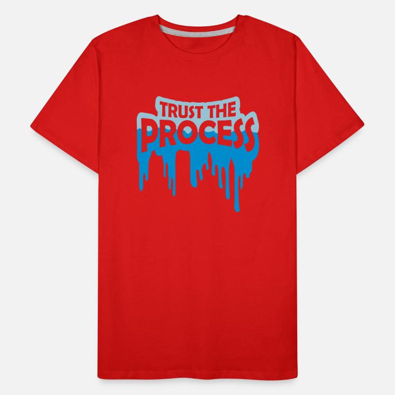 faire confiance au processus Devis T-shirt bio Premium Homme