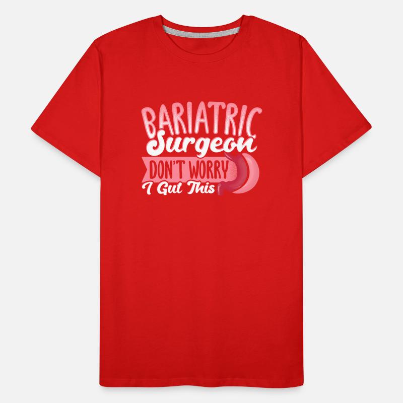 Conception pour la chirurgie de l’estomac pour la perte de poids T-shirt bio Premium Homme