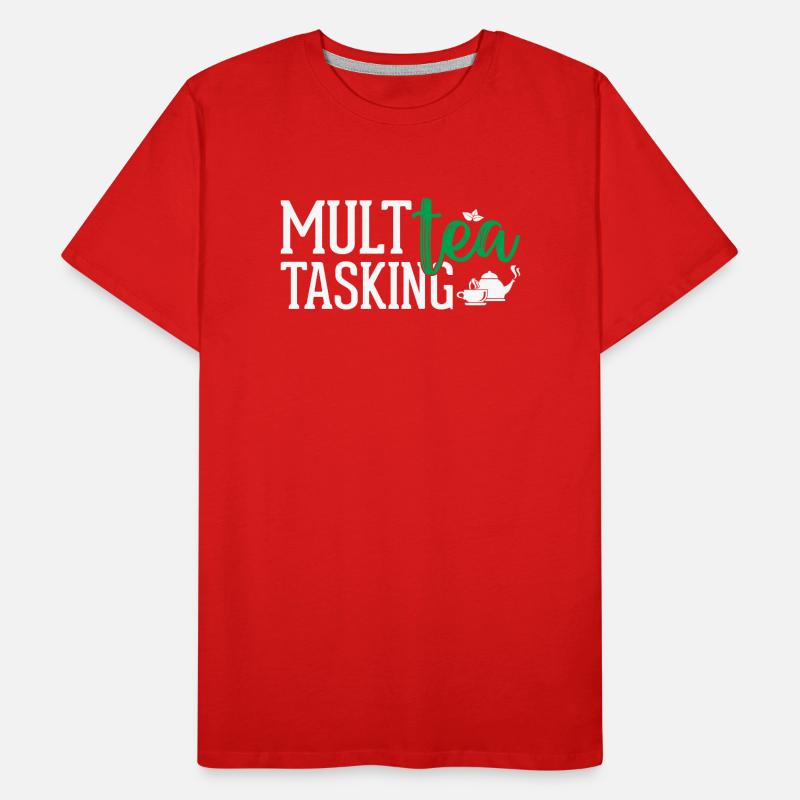 Amateur de thé - Multea Tasking T-shirt bio Premium Homme