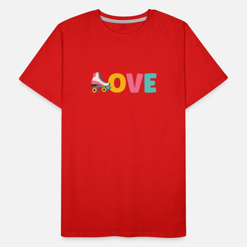 Roller Skate Roller Skating Roller Derby Männer Premium Bio T-Shirt