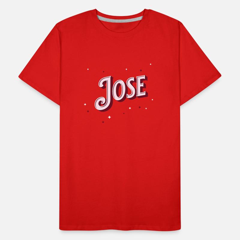 Jose name personalized Men's Premium Organic T-Shirt