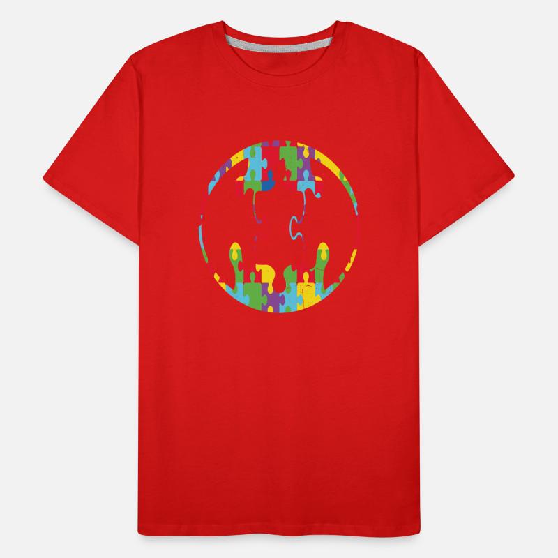 Accept The Difference Motivational Quotes Men's Premium Organic T-Shirt