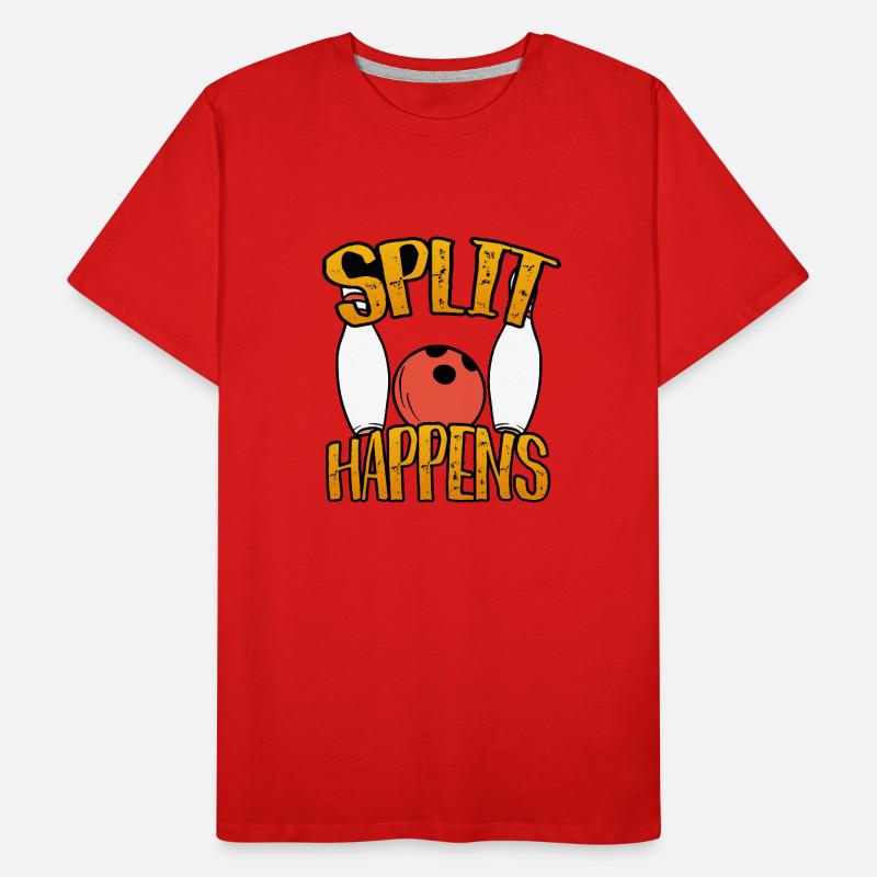 Split happens Men's Premium Organic T-Shirt