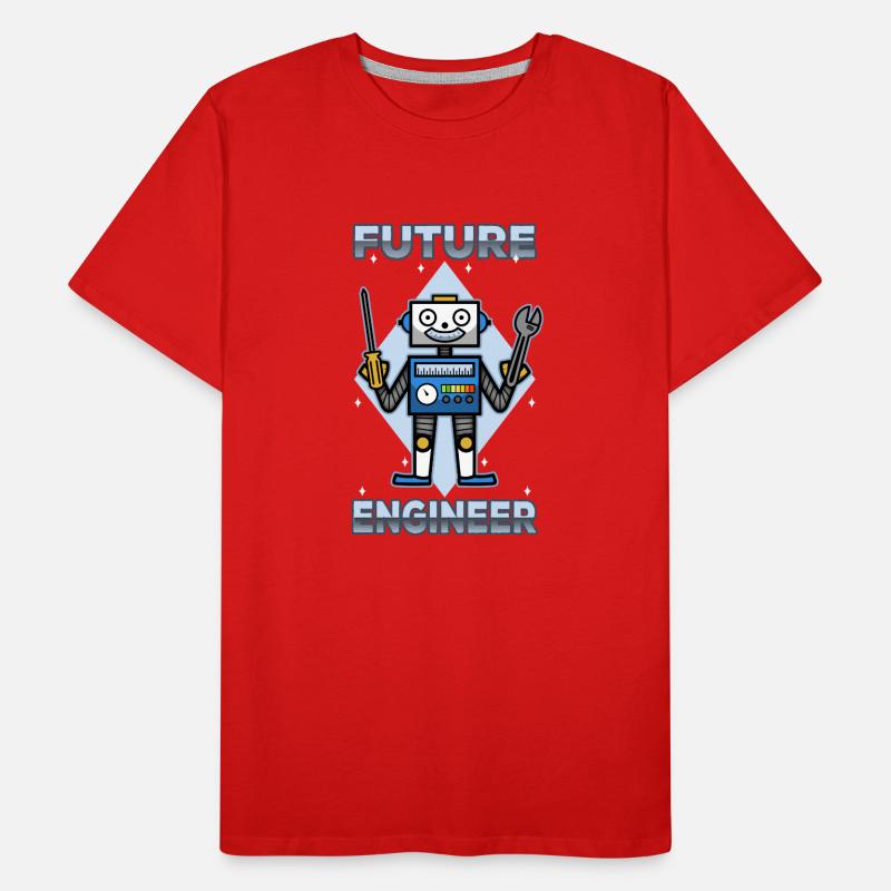 Future Engineer Men's Premium Organic T-Shirt