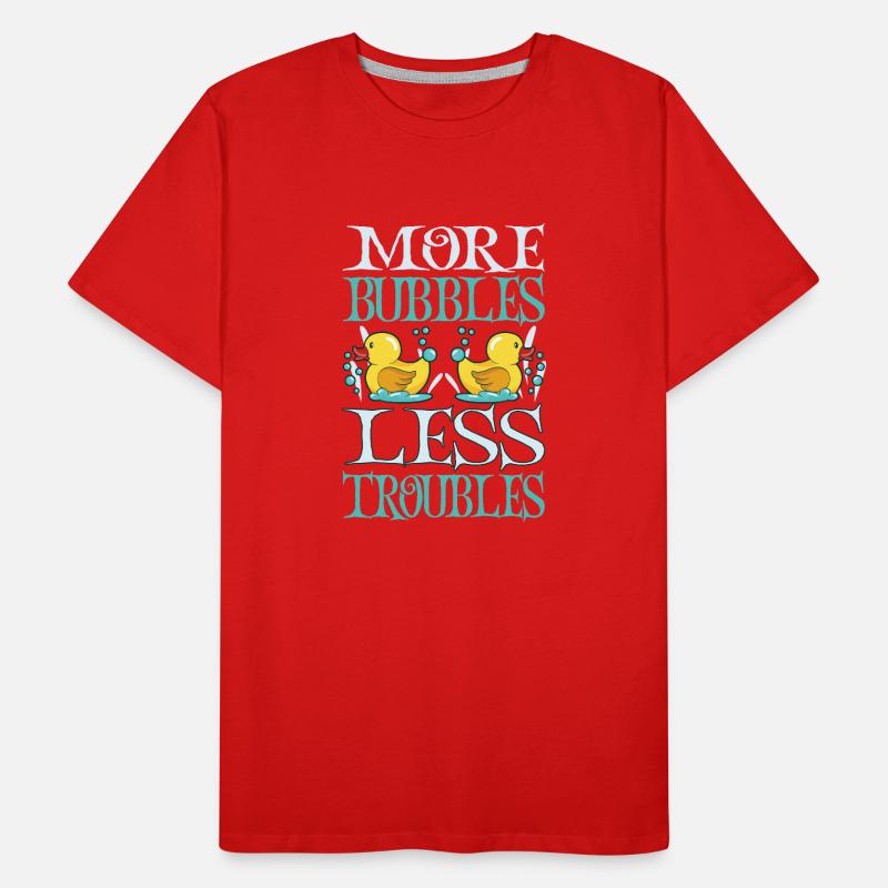 Soap production Soap bubbles Men's Premium Organic T-Shirt