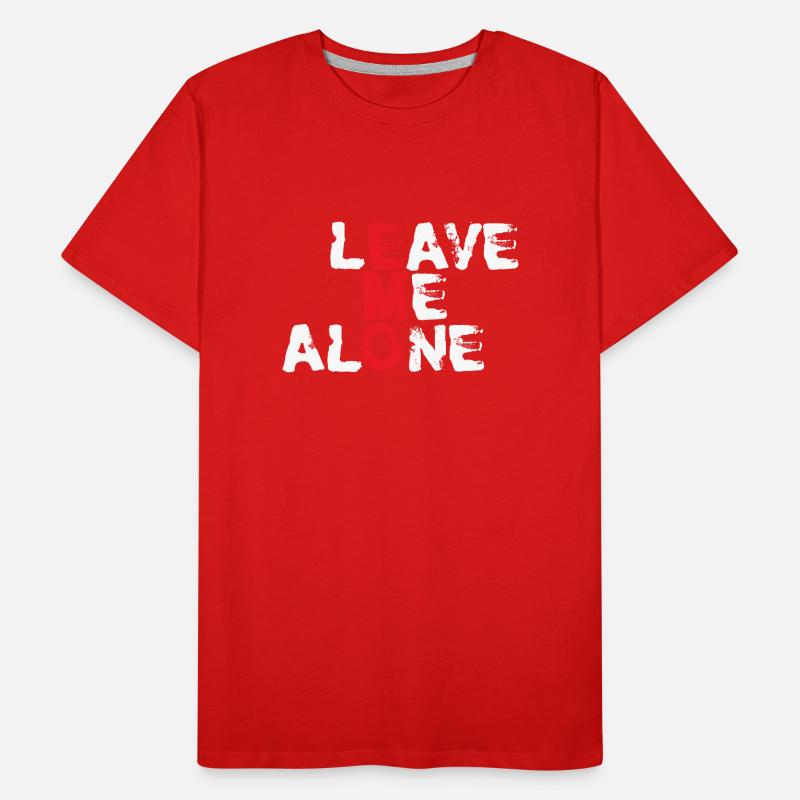 Leave me Alone | Emo clothes | Emocore | Emo Music Men's Premium Organic T-Shirt