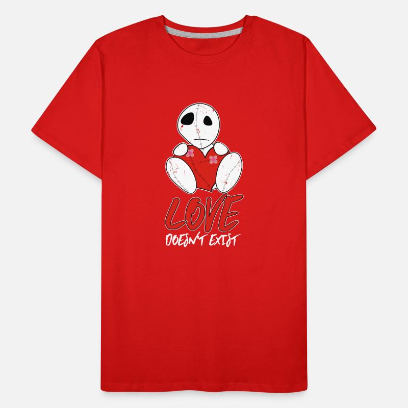 Love Doesn't Exist | Emo clothes | Emocore Goth Do Men's Premium Organic T-Shirt