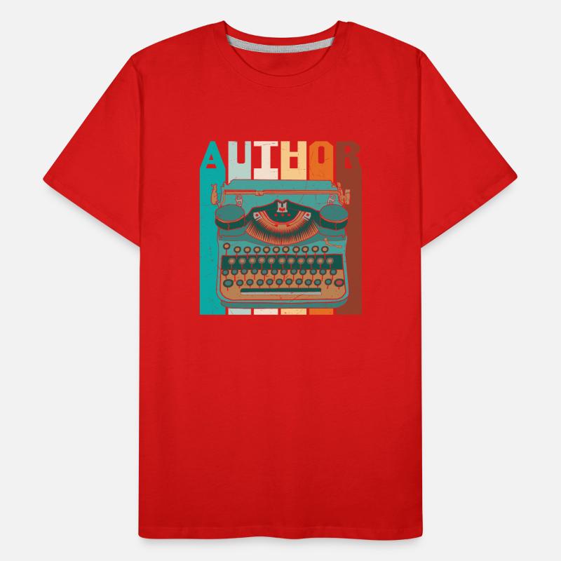 Author Retro Men's Premium Organic T-Shirt