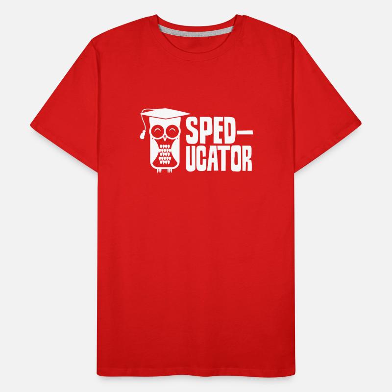 Sped-Ucator Profession Special Education Special Education Men's Premium Organic T-Shirt