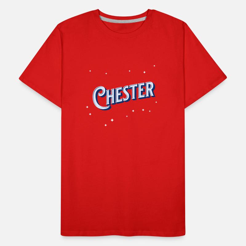 Chester names personalized Men's Premium Organic T-Shirt