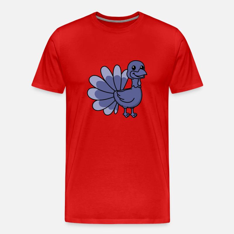 Truthan Comic Tier - Männer Premium Bio T-Shirt - Rot