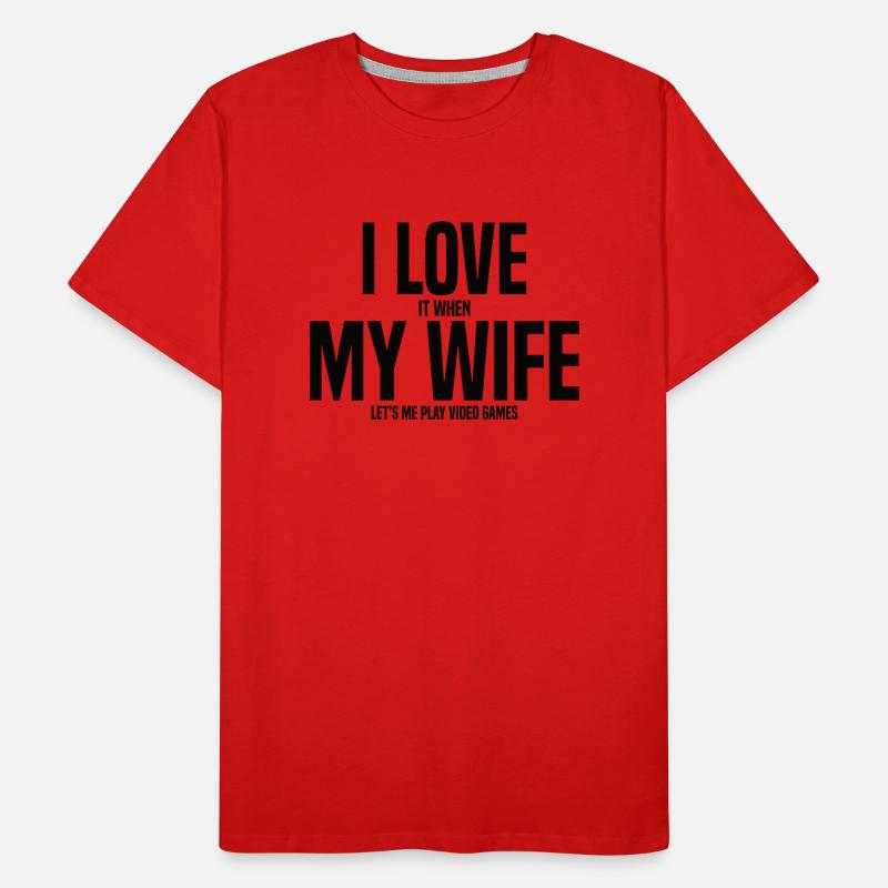 Eherfrau Gaming Video Games Console Partner PC Men's Premium Organic T-Shirt